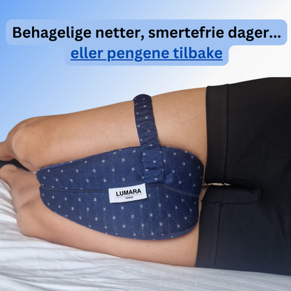 OrtoPillow™️ Støttepute – #1 Medisinsk Bevist Løsning for Ryggsmerter, Hoftesmerter & Isjias